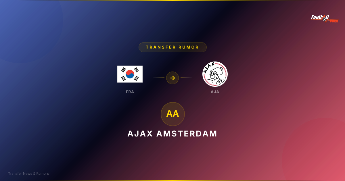 Ajax Amsterdam : la révolution du mercato 2026 qui pourrait tout changer