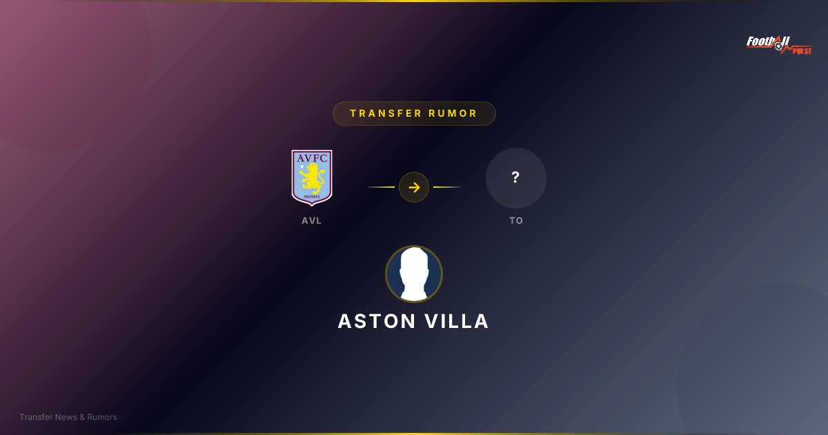 Aston Villa: 5 objetivos de fichajes para transformar el equipo de Unai Emery