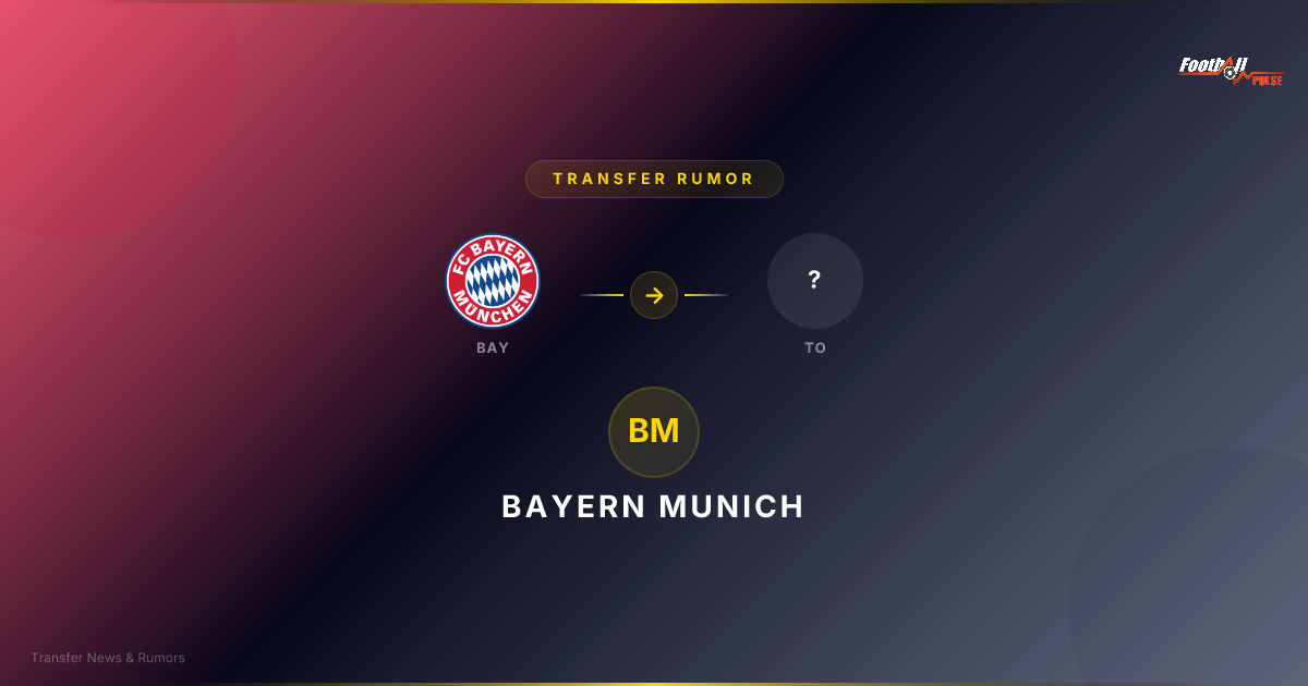 Bayern Munich transfer targets — The five deals that could redefine Europe