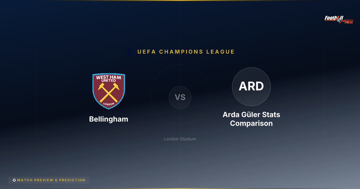 Bellingham vs Arda Güler : Qui domine au cœur du jeu de Madrid en 2026 ?