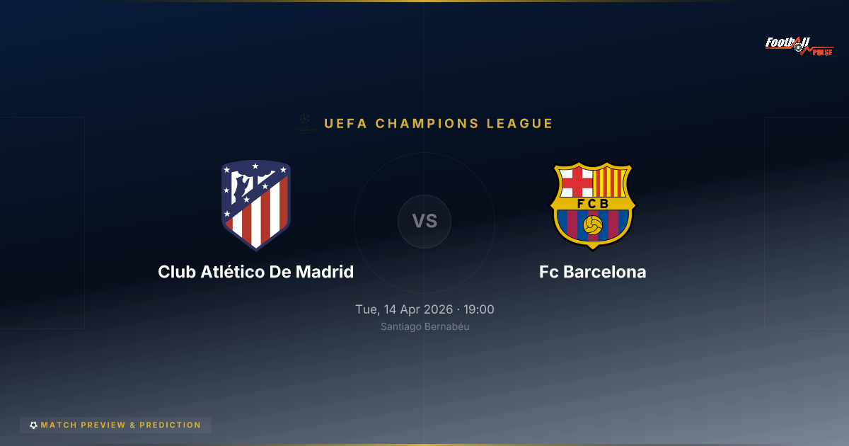 Club Atlético de Madrid vs FC Barcelona : Et si la bataille pour la suprématie commençait ici ?