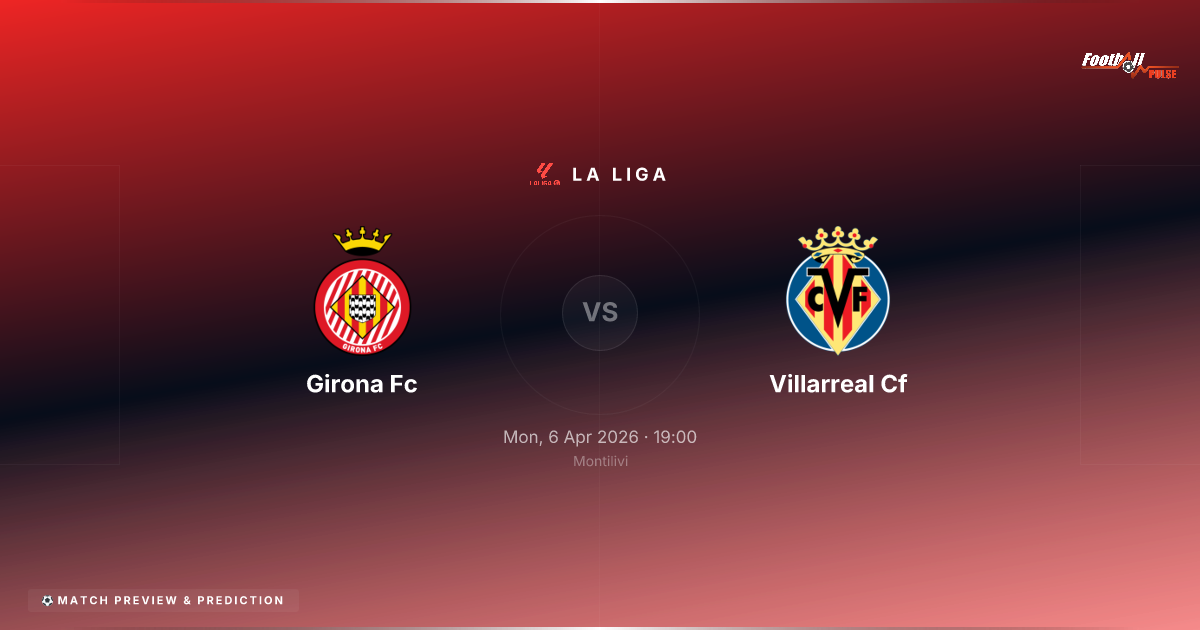 Girona FC vs Villarreal CF: Tactical Breakdown and Bold Prediction