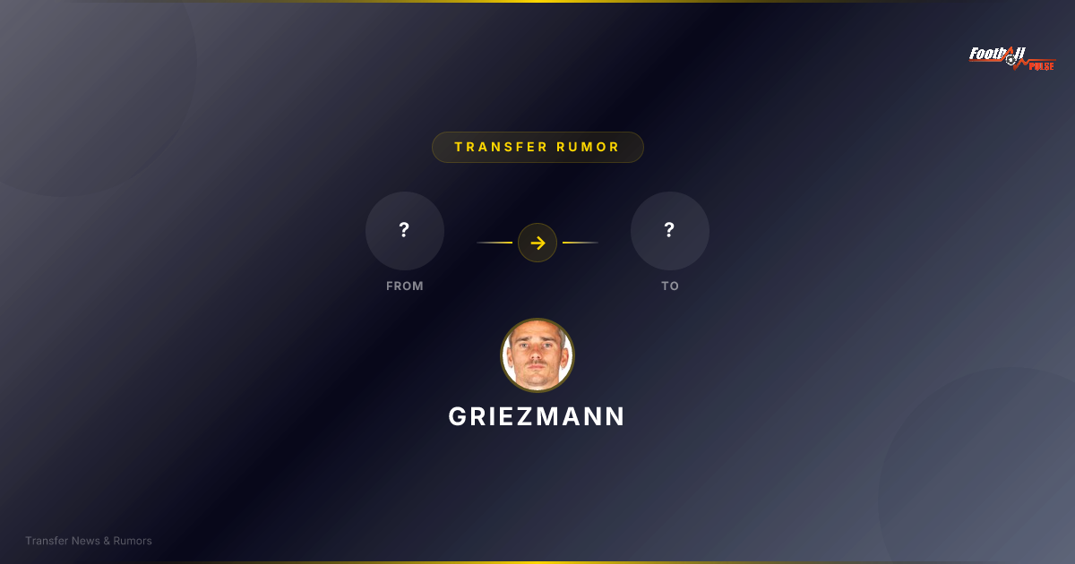 Griezmann : la décision qui pourrait tout changer cet été