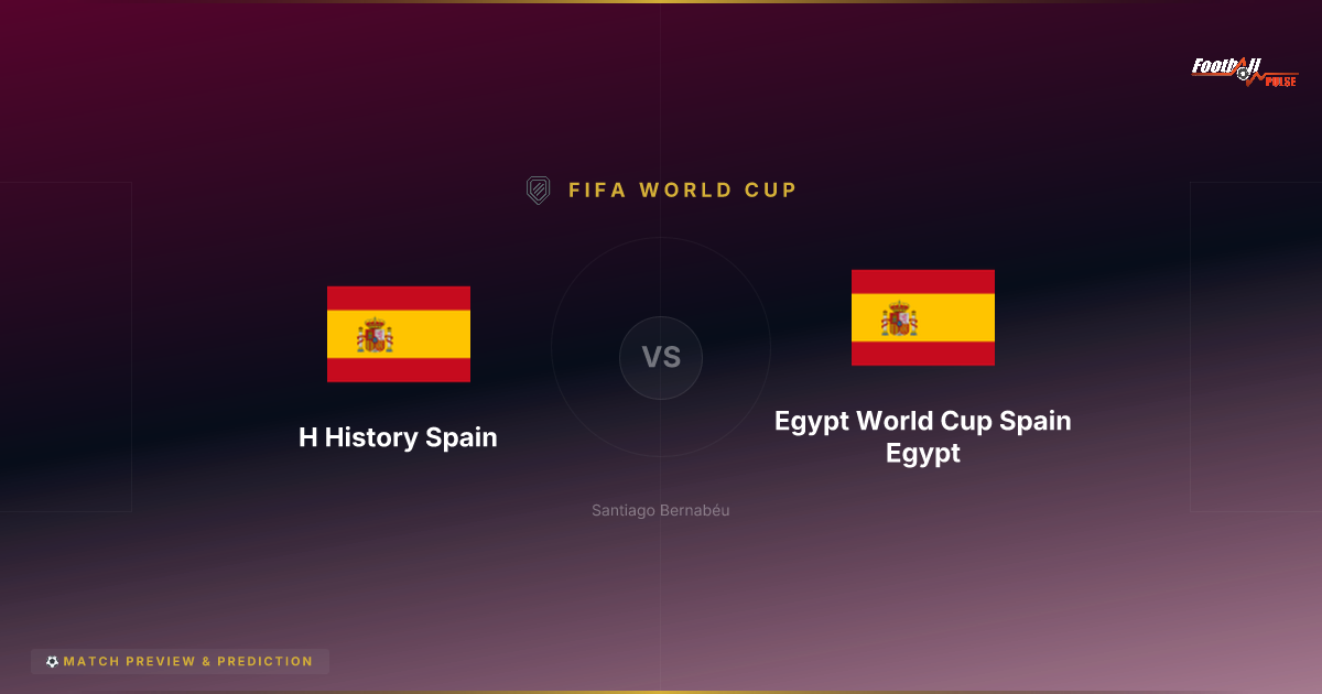 España vs Egipto Mundial 2026: ¿Y si los Faraones rompen el dominio ibérico?
