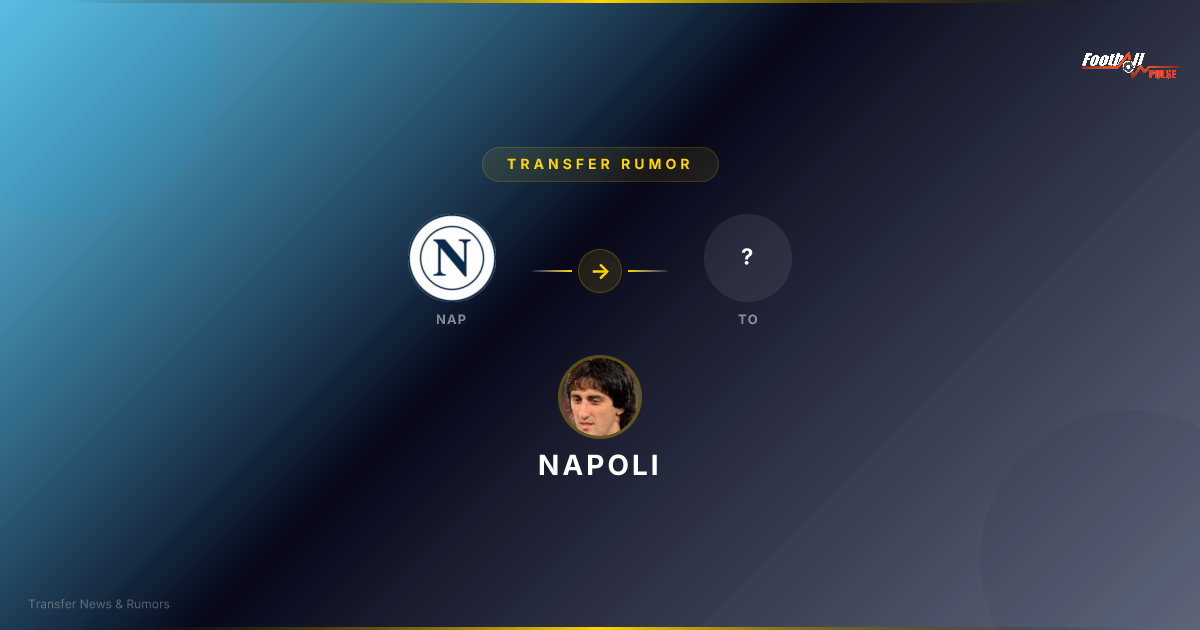 Napoli transfer targets — The five names that could define Conte's next era