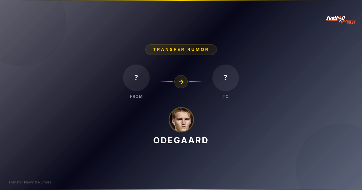 Odegaard transfer : Et si Arsenal le gardait contre tous les prétendants ?