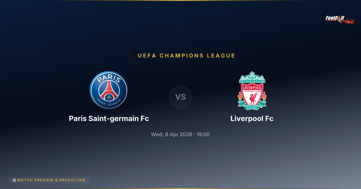 PSG vs Liverpool: La revolución táctica que cambiará el partido