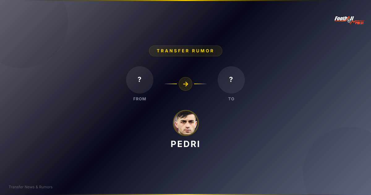 Pedri scout report : Et si le Barça perdait sa pépite face à une bombe du Real ?