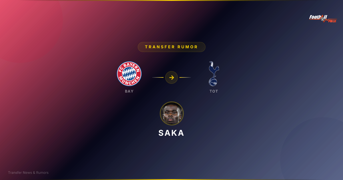 Saka Scout Report: Why Tottenham and Bayern Munich Want Him in 2026